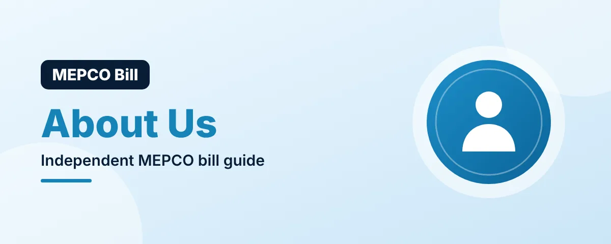 About MEPCO Bill, an independent MEPCO bill guide